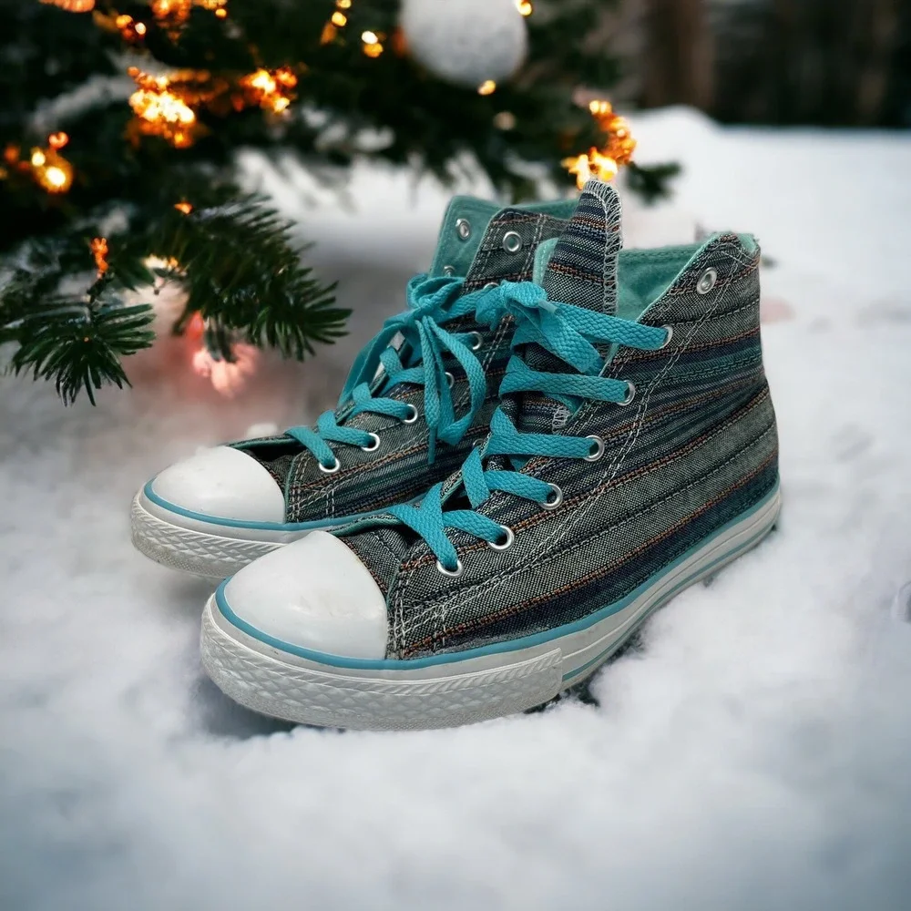 Converse All Stars Junior Unisex Size 6 Shoe Sneaker High Top - Picture 1 of 9